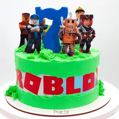 Торт роблокс roblox cake | Desserts, Birthday cake, Cake