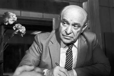 Рисунок актёра Ролана Быкова в стиле арт