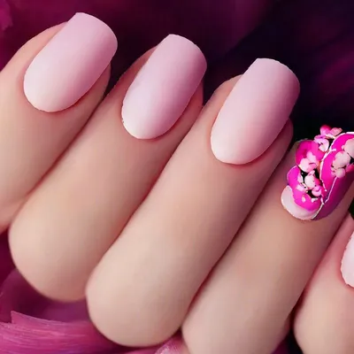 Маникюр с дизайном сакура (ФОТО) - trendymode.ru