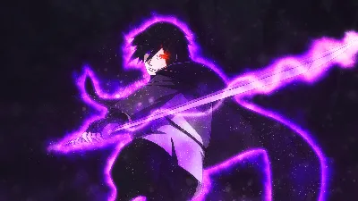 Обои на рабочий стол Uchiha Sasuke / Учиха Саске в плаще Akatsuki на фоне  японского флага с эмблемой клана из аниме Naruto / Наруто, обои для рабочего  стола, скачать обои, обои бесплатно