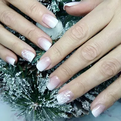 Наращивание под лак шеллак + дизайн - Студия красоты \"NailsProfi\"