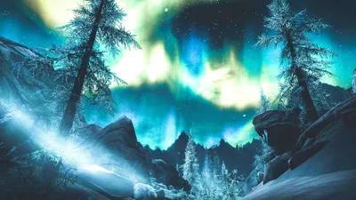 Skyrim. Арты, обои на рабочий стол | Пикабу
