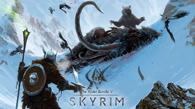 Фото The Elder Scrolls The Elder Scrolls V: Skyrim Игры 1366x768