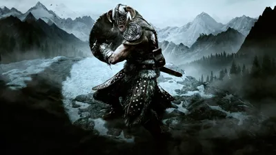 Обои Видео Игры The Elder Scrolls V: Skyrim, обои для рабочего стола,  фотографии видео, игры, the, elder, scrolls, skyrim, забор, замок Обои для рабочего  стола, скачать обои картинки заставки на рабочий стол.