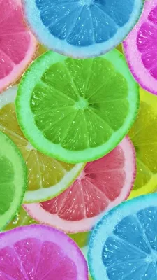 Мандарины с зелёным листиком сочные - обои на телефон