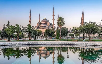 Download wallpaper Istanbul, Mosque, port, sea free desktop wallpaper in  the resolution 3872x2592 — picture №303355
