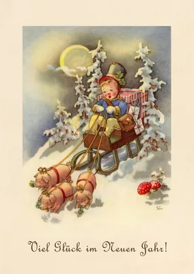 Советские новогодние ретро открытки (99 шт.) С Новым Годом из СССР! 🎄