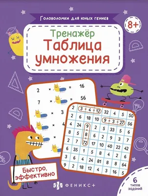 Knigi-janzen.de - Таблица умножения (1-20) | 978-985-15-4459-8 | Купить  русские книги в интернет-магазине.