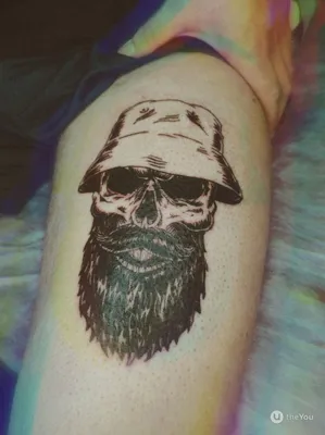 Тату на ноге | ANATOMY TATTOO STUDIO | Дзен