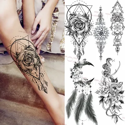 Насколько больно делать татуировку на ноге - статьи на titovatattoo.by