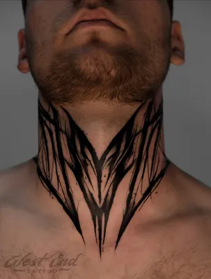 Модно, но больно - тату на шее | Master Tattoo | Дзен