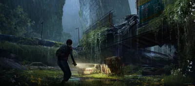 Обои Видео Игры The Last of Us, обои для рабочего стола, фотографии видео  игры, the last of us, игра, us, of, арт, дождь, элли, экшен, город, the,  last Обои для рабочего стола,