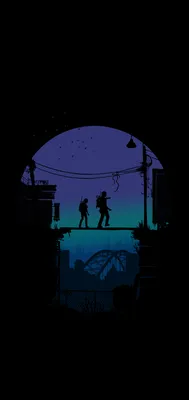 Обои на рабочий стол Ellie Williams / Элли Уилльямс в заброшенном здание  океанариума арт к игре The Last of Us: Part II / Последние из нас: Часть 2,  by Jad Saber, обои