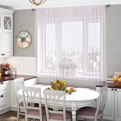 тюль на кухню короткая 200*145 1шт. COLORE CALDO 5754336 купить за 698 ₽ в  интернет-магазине Wildberries