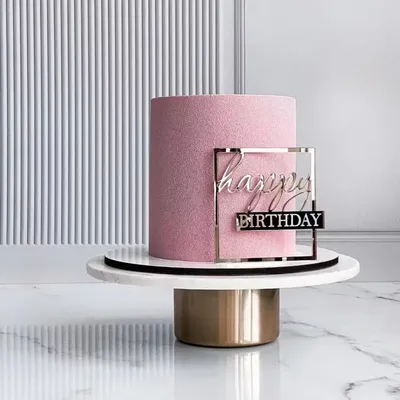 Топпер для торта С Днем Рождения – CAKE N CHILL DUBAI