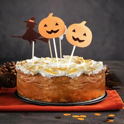 Торт на котел на Хэллоуин — купить по цене 900 руб/кг | Интернет магазин  Promocake Москва