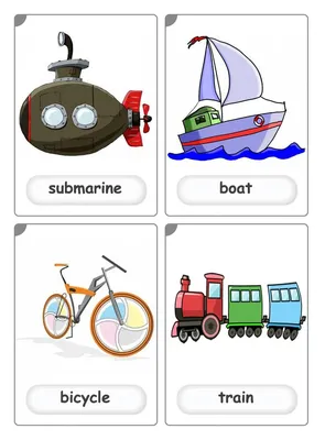Learn transport in English. Транспорт на английском языке. Английский  детям. - YouTube