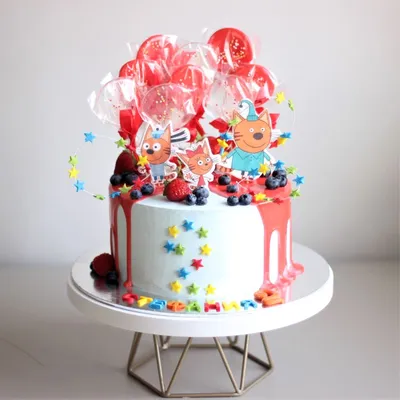 Купить или заказать Торт Три кота в Набережных Челнах от MagCakes