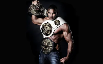 Иллюстрация горизонтальной надписи UFC на черном фоне - обои на рабочий стол