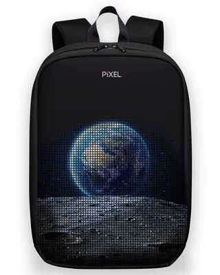 Upixel Пенал школьный для девочек большой с пикселями радуга