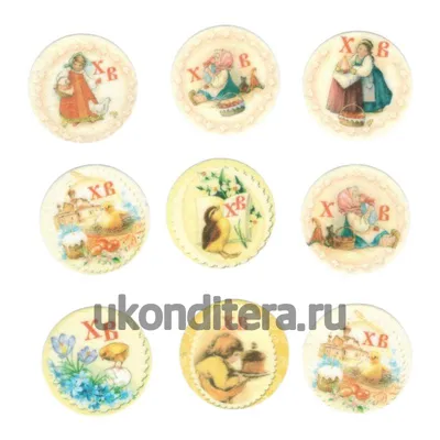 Вафельная картинка для торта и кулича Светлая Пасха PrinTort 53679531  купить за 247 ₽ в интернет-магазине Wildberries
