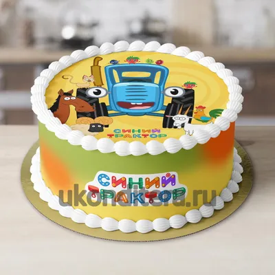 Вафельный лист Три кота © для торта 19см купить в интернет-магазине Уголок  кондитера
