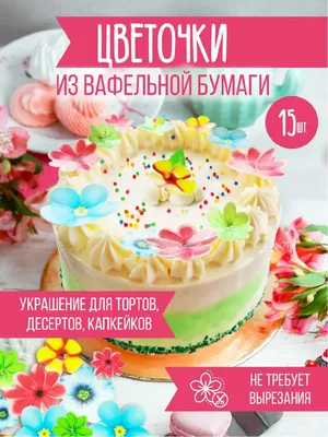 Нарисованный торт
