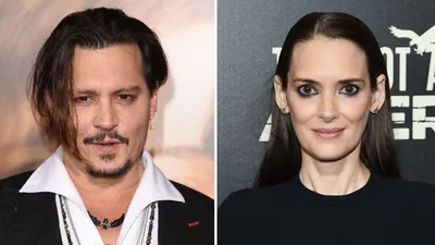 Впечатляющий фон с изображением Вайнона Райдер