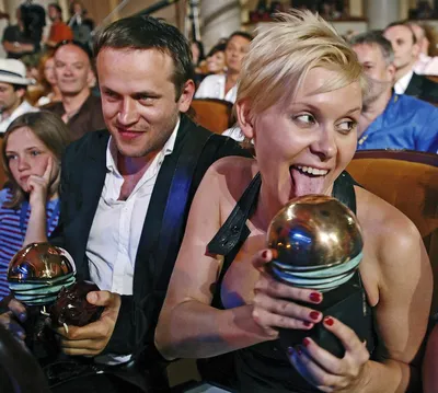 Эксклюзивное фото Василия Сигарева на премьере своего фильма