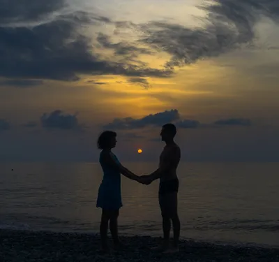 Вечер у моря | Sunset, Celestial, Outdoor