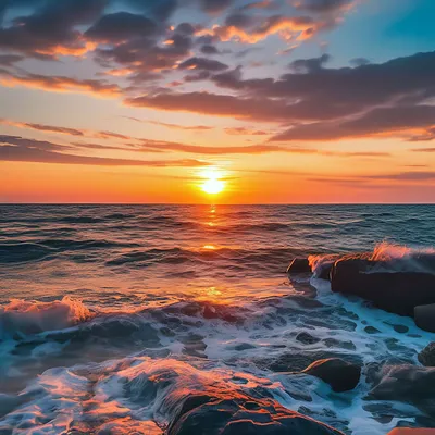 Картина Вечер на море.. Размеры: 82x60, Год: 2020, Цена: 44065 рублей  Художник Негреско Валентин Георгиевич