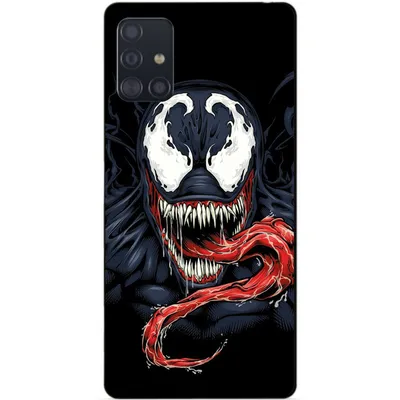 Чехол для IPhone 12 Mini с рисунком \"VENOM\" / Накладка с принтом Веном -  купить с доставкой по выгодным ценам в интернет-магазине OZON (756257957)