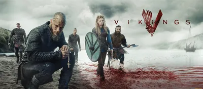 Обои Кино Фильмы Vikings (2013, сериал), обои для рабочего стола,  фотографии кино фильмы, vikings , 2013, сериал, крестик, katheryn, winnick,  travis, fimmel, викинги, ragnar, lodbrok, сериал, персонажи, кровь, фьорд  Обои для рабочего