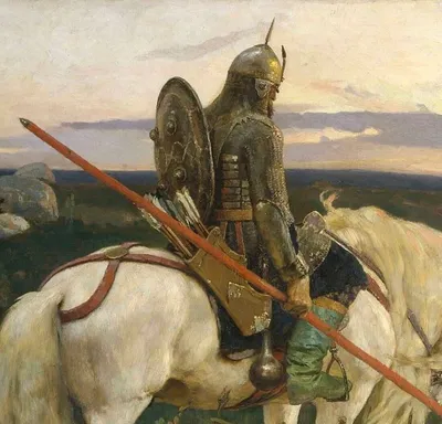 Шкатулка «Витязь на распутье». СССР, Палех, мастер П. Зиновьев. ... |  Аукционы | Аукционный дом «Литфонд»