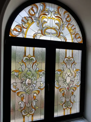 Витражи оконные (в стеклопакетах)