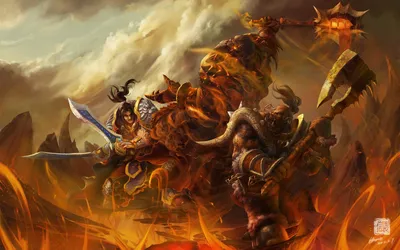 Обои world of warcraft, ваши креативы и art wow. Можно скачать, можно  посмотреть)