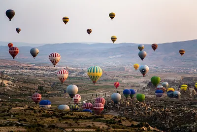 Image Aerostat Nature Many