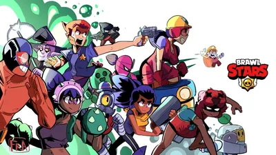 Наклейки бравл старс, стикеры Brawl Stars — купить в интернет-магазине по  низкой цене на Яндекс Маркете