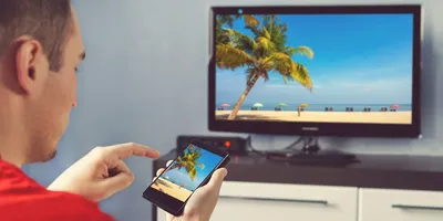 Как вывести экран смартфона на телевизор? Не могу разобраться. — 32\"  Телевизор Hyundai H-LED32ES5008 2019 LED