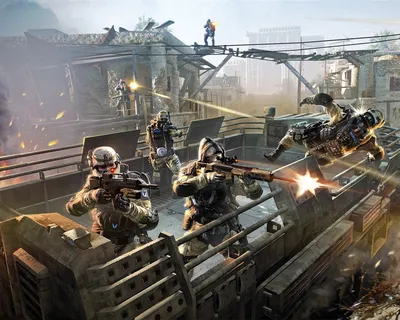 Скачать Warface красивые обои для рабочего стола из видео игр - подборка