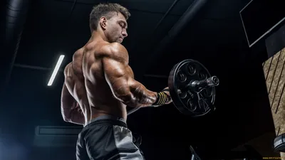 Обои Спорт Body Building, обои для рабочего стола, фотографии спорт, body  building, бодибилдинг, мужчина, штанга, тренировка Обои для рабочего стола,  скачать обои картинки заставки на рабочий стол.