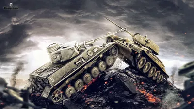 Обои на рабочий стол Арт к игре World of Tanks / Мир танков, обои для рабочего  стола, скачать обои, обои бесплатно