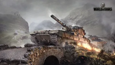 Обои ис-7, world of tanks, танк, игра на рабочий стол