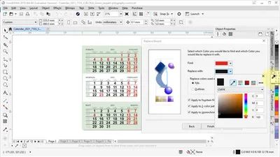 Массовая замена цвета на всех элементах в CorelDraw одним кликом