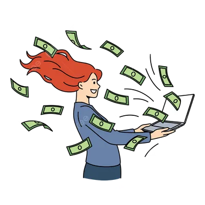 Онлайн Доход Заработать Деньги Интернет Человек Типа Ноутбука — стоковые  фотографии и другие картинки Интернет - iStock