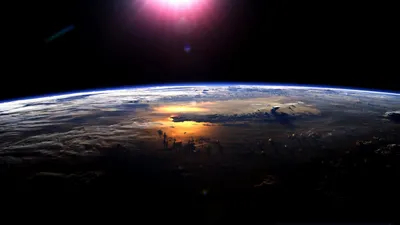 Обои Ночная Земля, картинки - Обои для рабочего стола Ночная Земля фото из  альбома: (3d-графика)