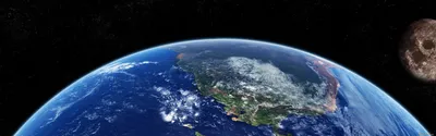 Обои для рабочего стола Земля Планеты Космос