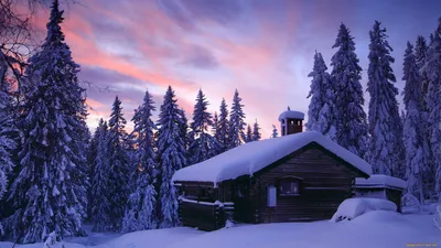 Обои Природа Зима, обои для рабочего стола, фотографии природа, зима, дом,  снег Обои для рабочего стола, скачать обои картинки заставки на рабочий стол .